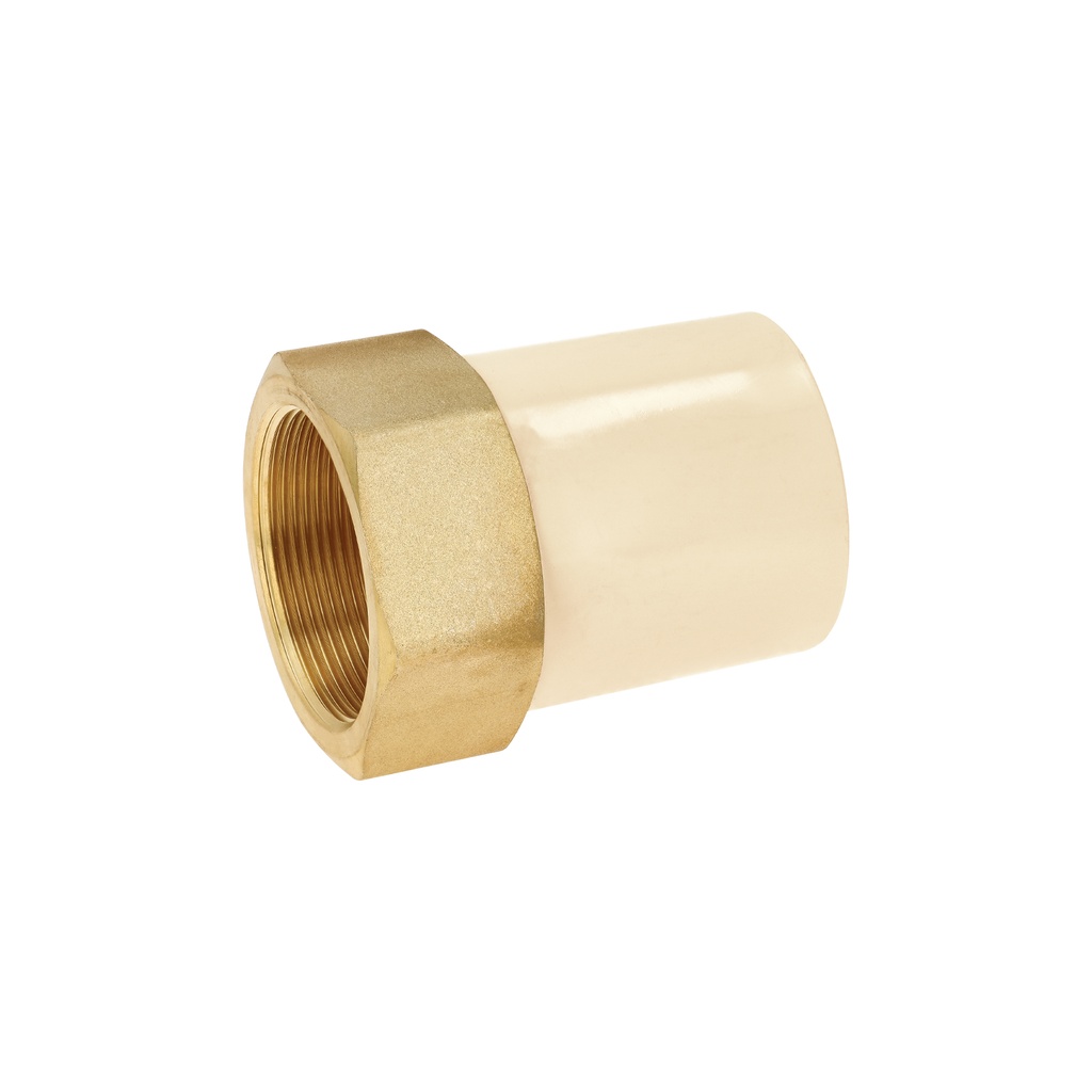 Adaptador CPVC, 2', hembra inserto metálico-latón, FOSET