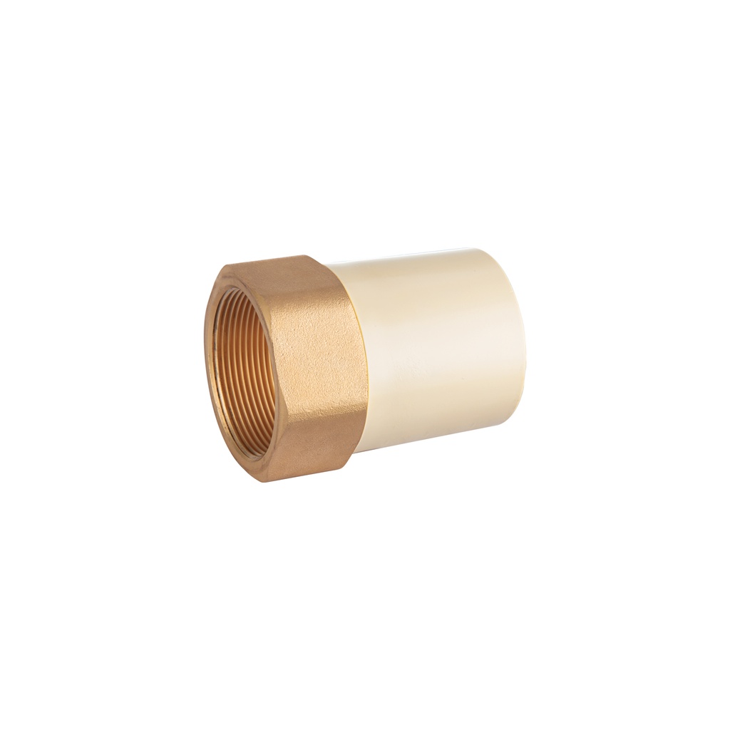 Adaptador CPVC, 2', hembra inserto metálico-latón, FOSET