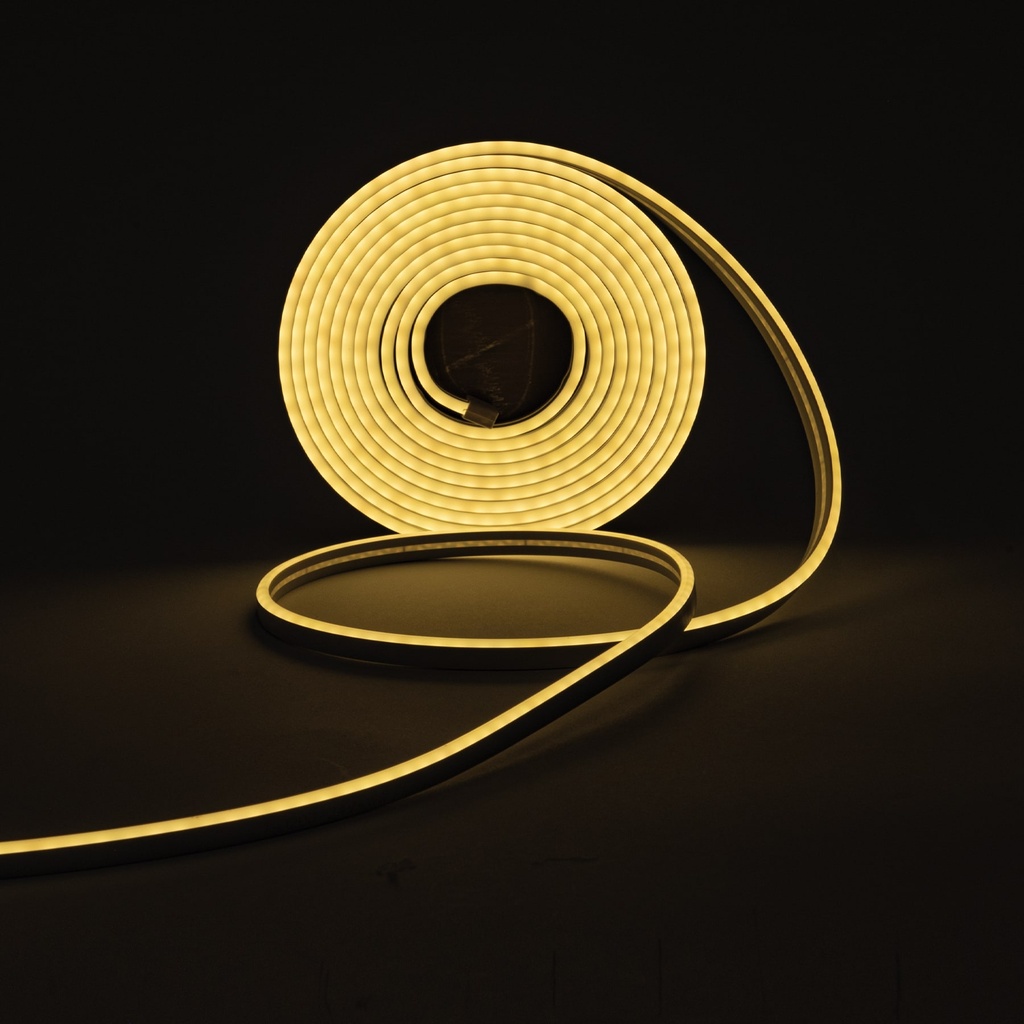 Tira Flexible de LED luz cálida Neón, 5 m, VOLTECK - Pag 457
