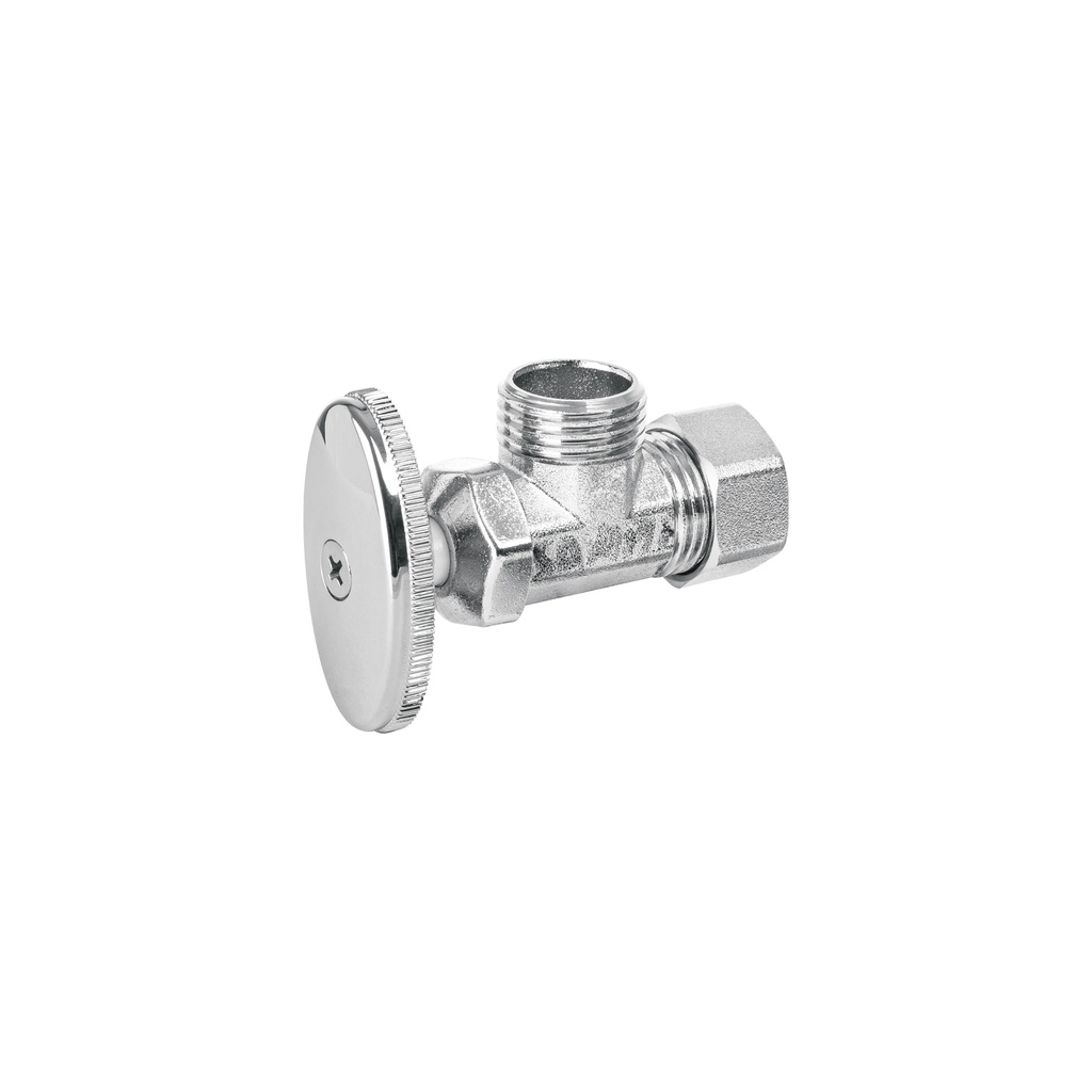 Llave angular de 1/2', de compresión, barrilito, BASIC - Pag 510