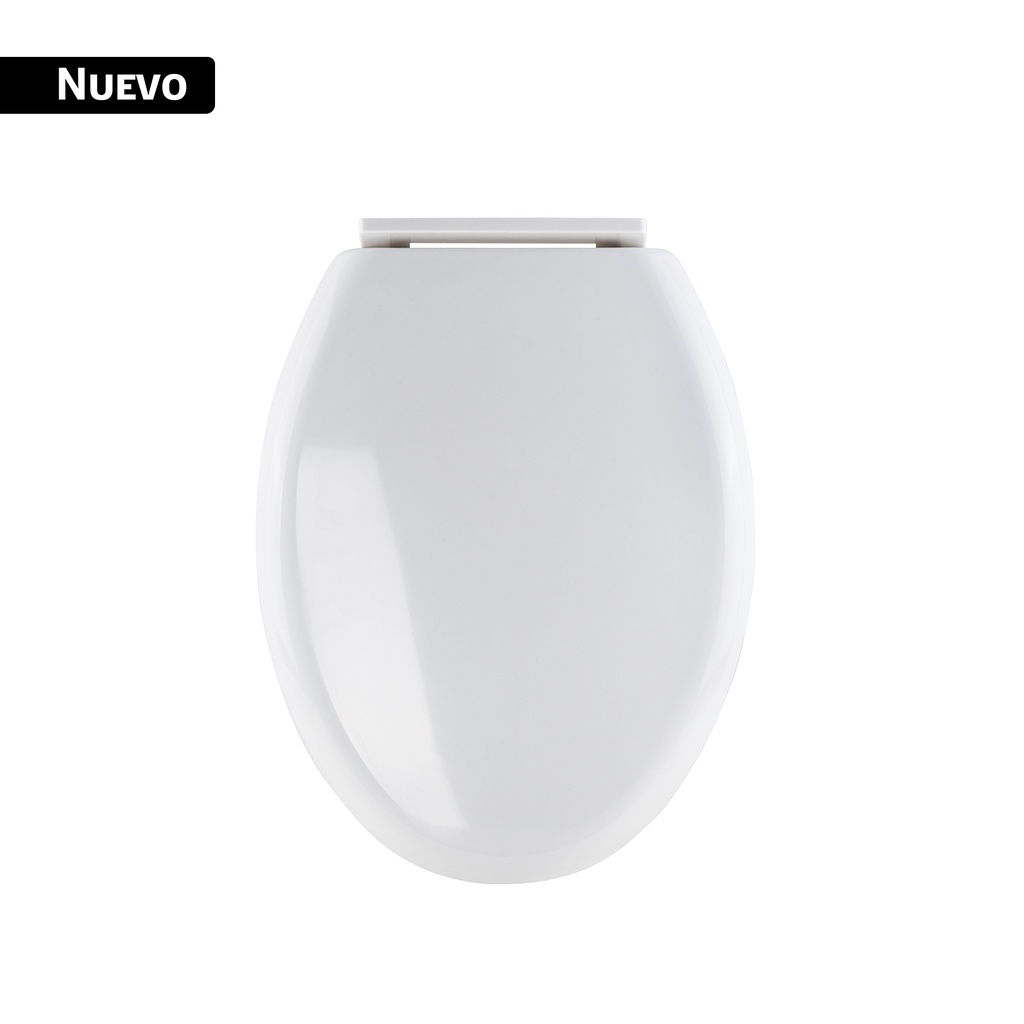 Asiento alargado para one piece, cierre lento, blanco, AQUA