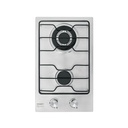 Parrilla gas empotrable 30cm, 2 quem, inox, esmalte, Foset