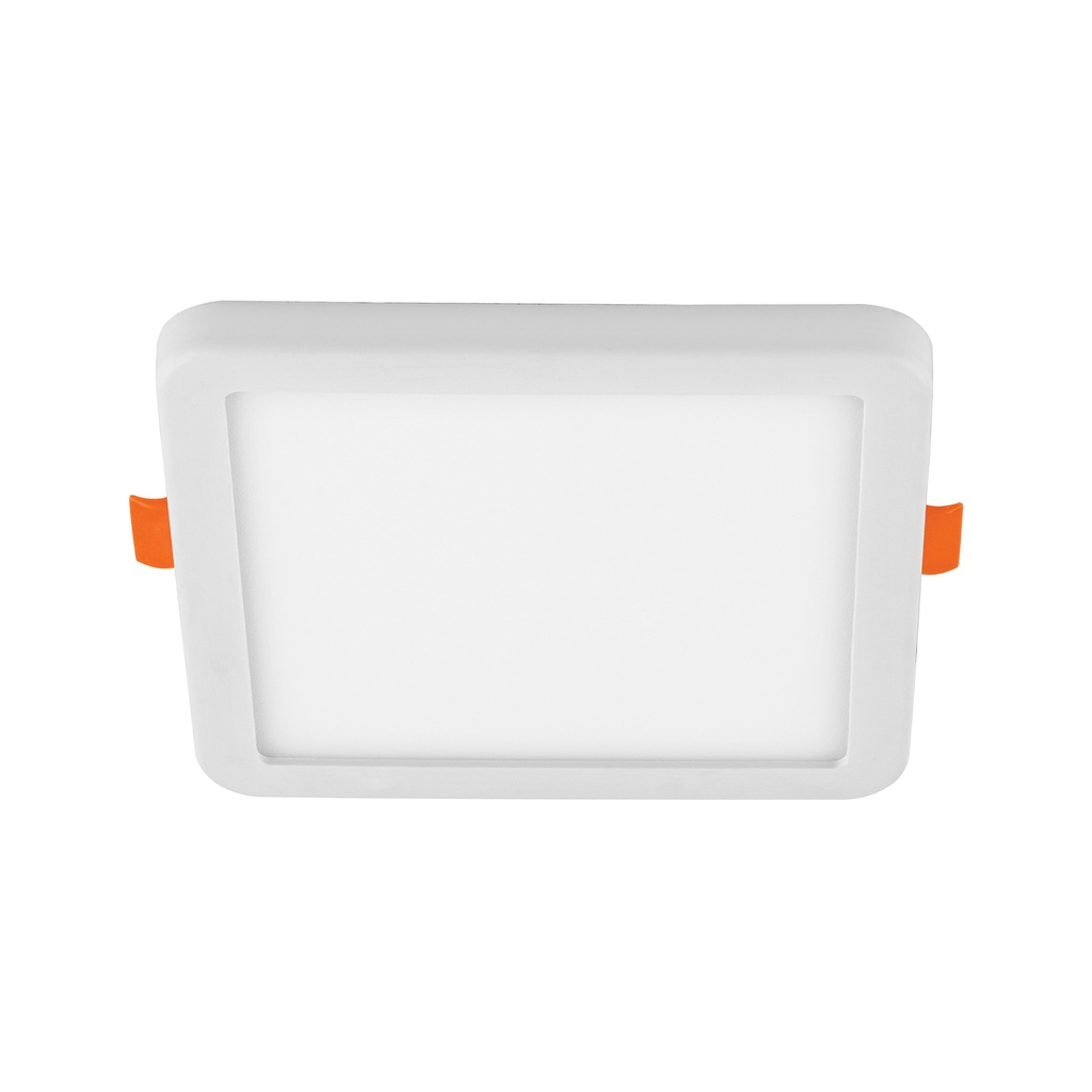 Luminario LED empotrable ajustable 8 W, cuadrado, luz de día - Pag 454