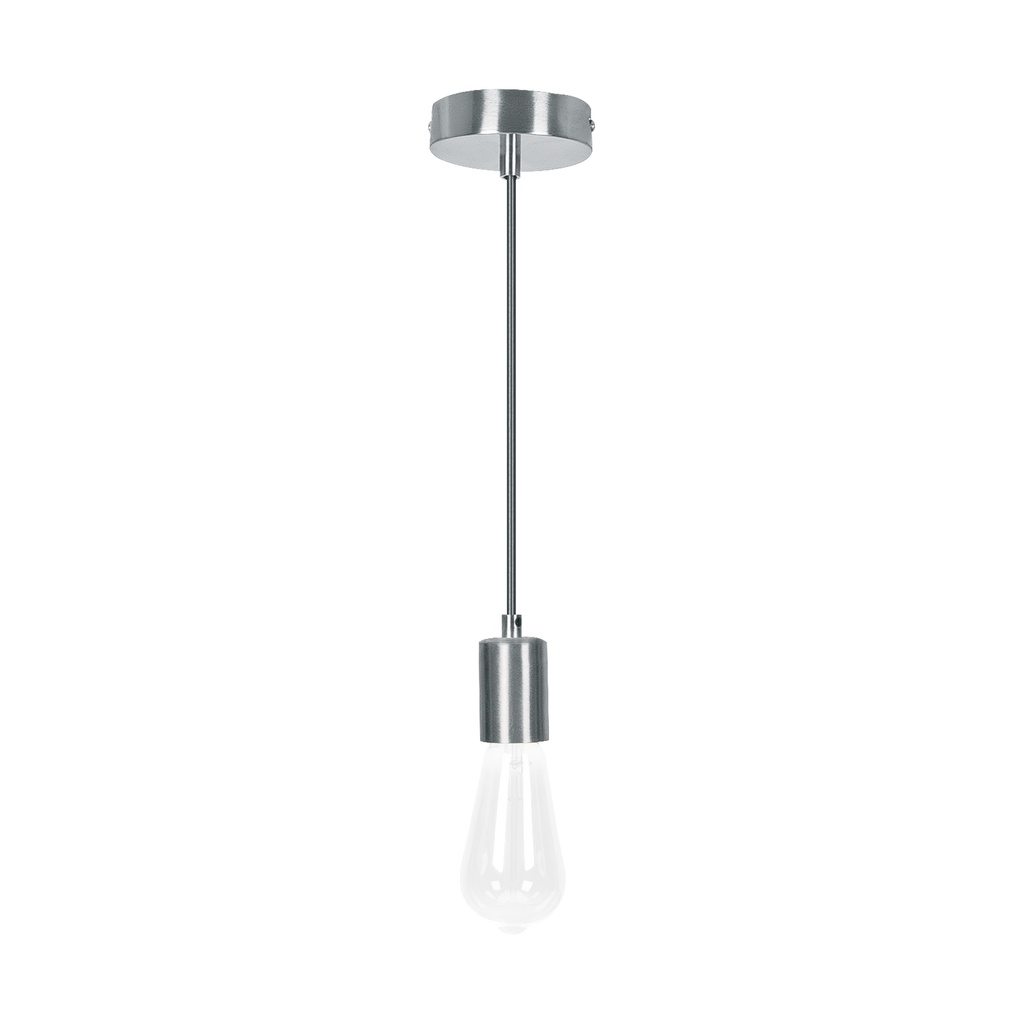 Socket colgante metálico, satín, VOLTECK - Pag 455