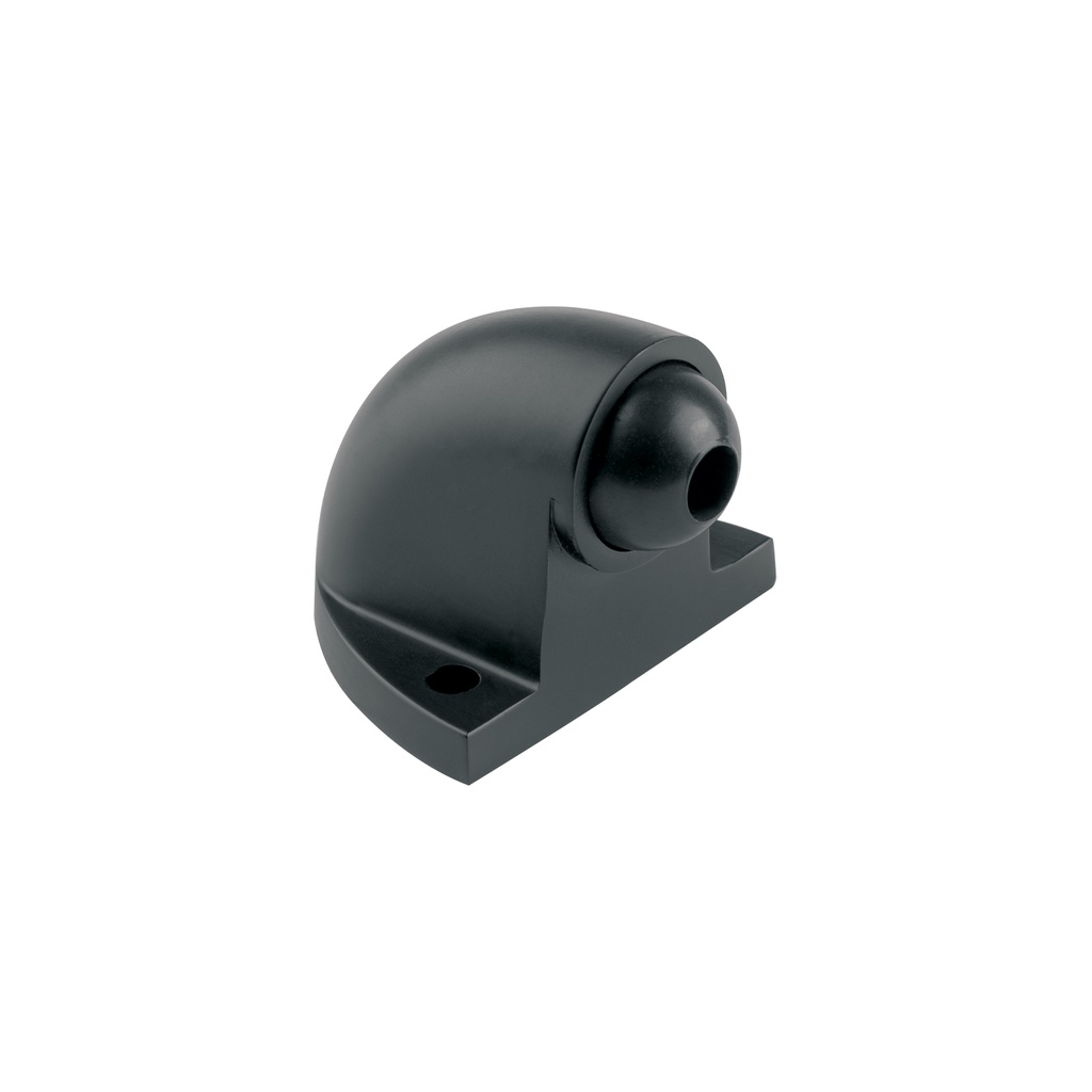 Tope tipo codo para puerta, acabado negro, HERMEX - Pag 594
