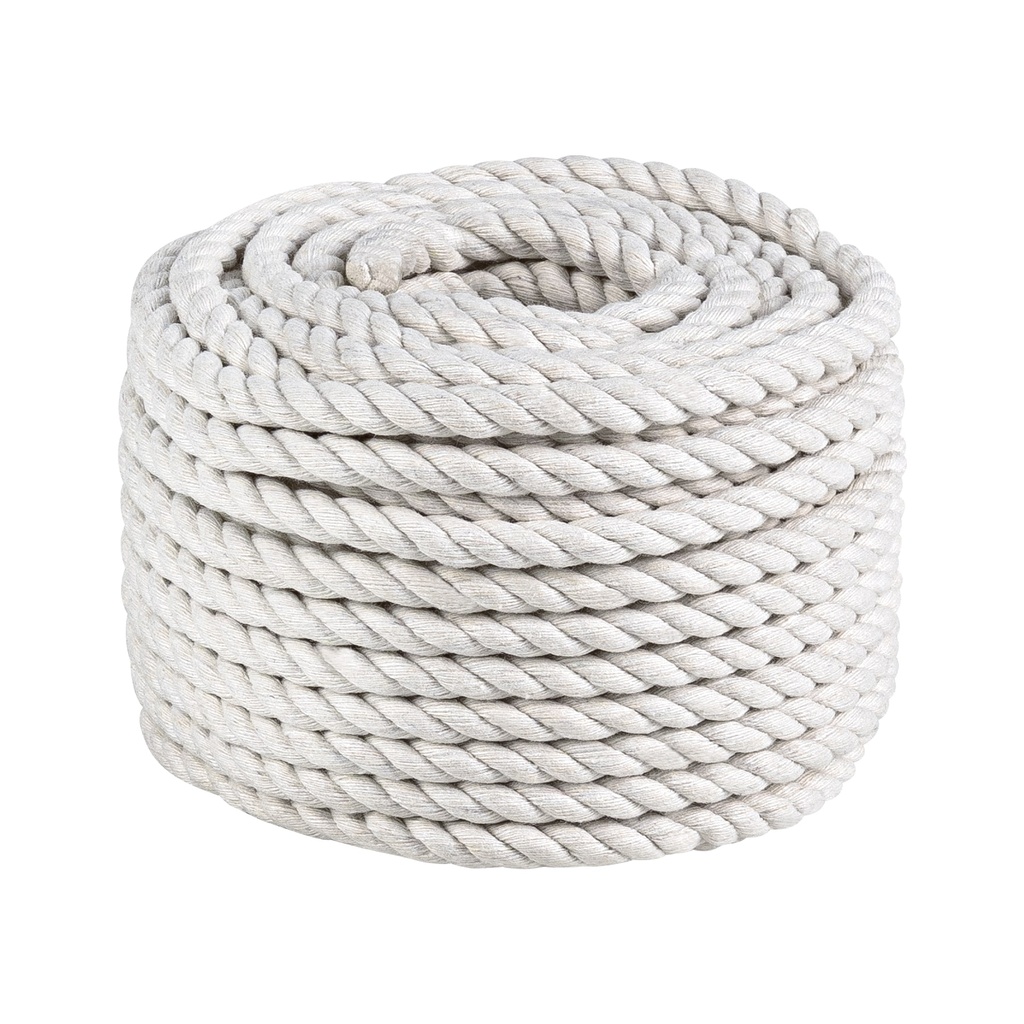 Piola de Algodón de 6 mm x 15 m natural, Fiero