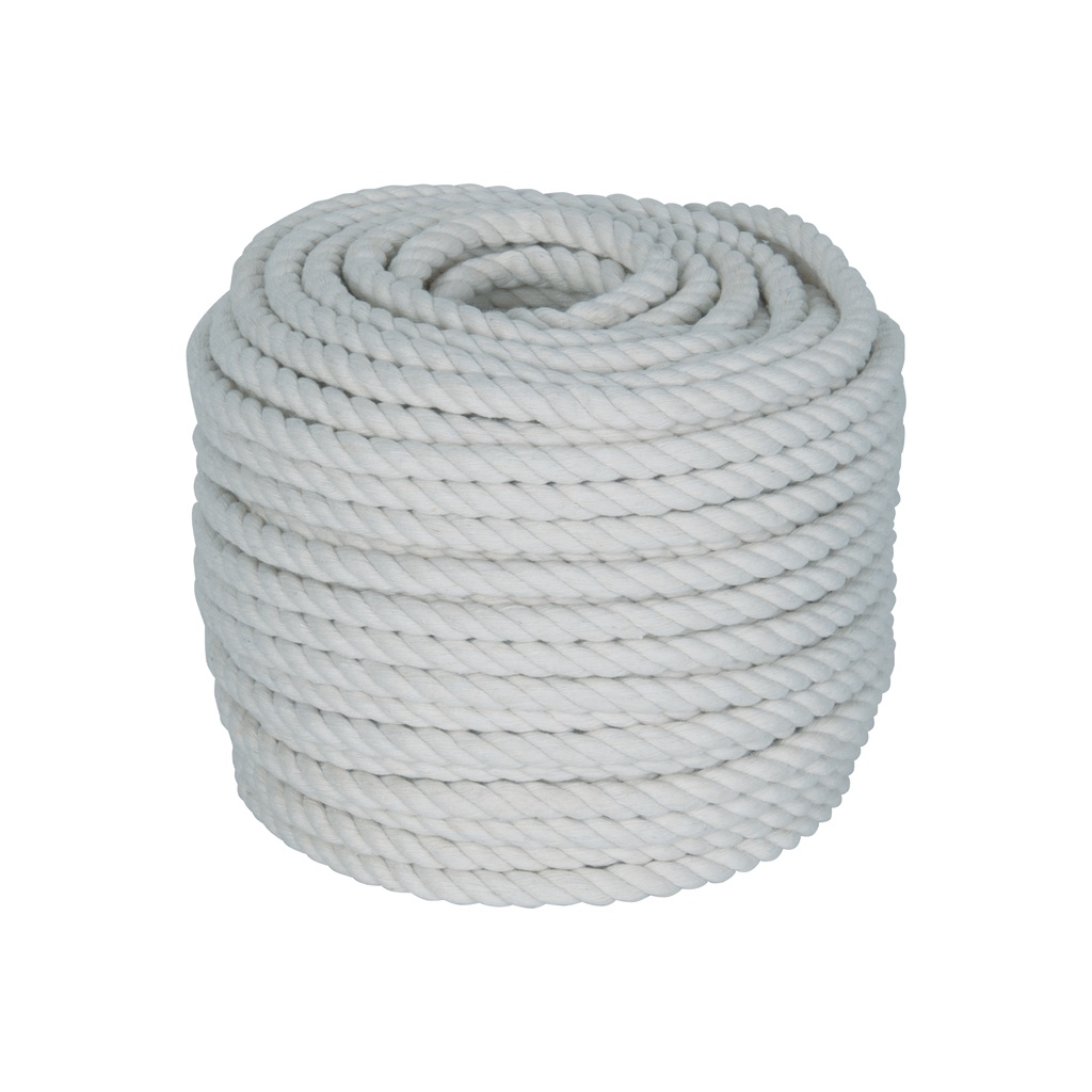Piola de Algodón de 6 mm x 30 m natural, Fiero