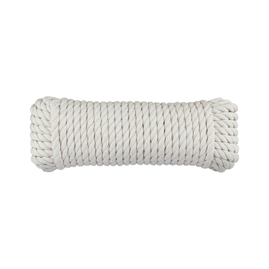 Piola de Algodón de 10 mm x 15 m natural, Fiero