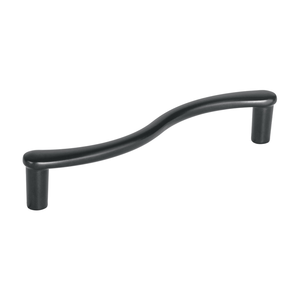 Jaladera de 96mm, línea Toledo, negro, HERMEX