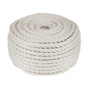 Piola de algodón de 10 mm, rollo, natural, 1 kg, FIERO