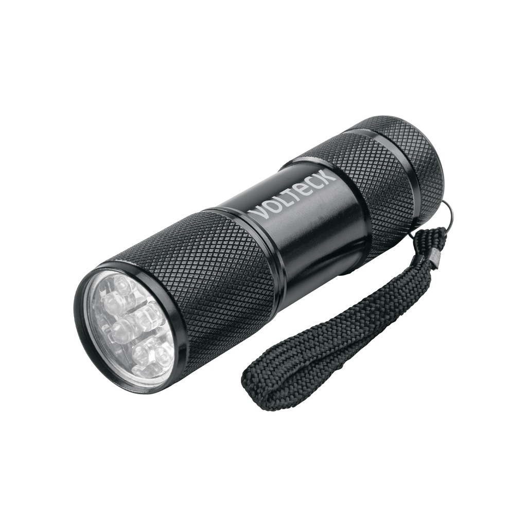 Linterna LED con Luz ultravioleta, VOLTECK
