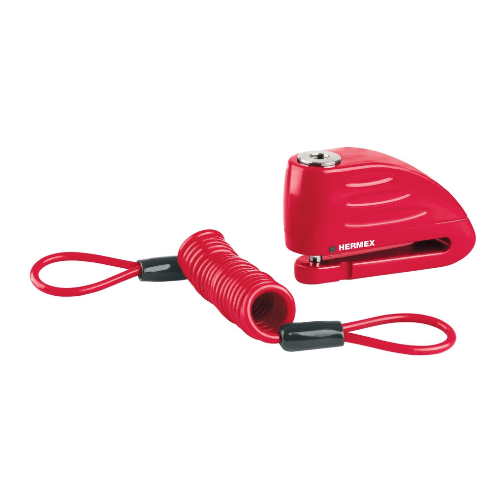 Candado para disco de motocicleta, perno de 7 mm, c/alarma - Pag 586