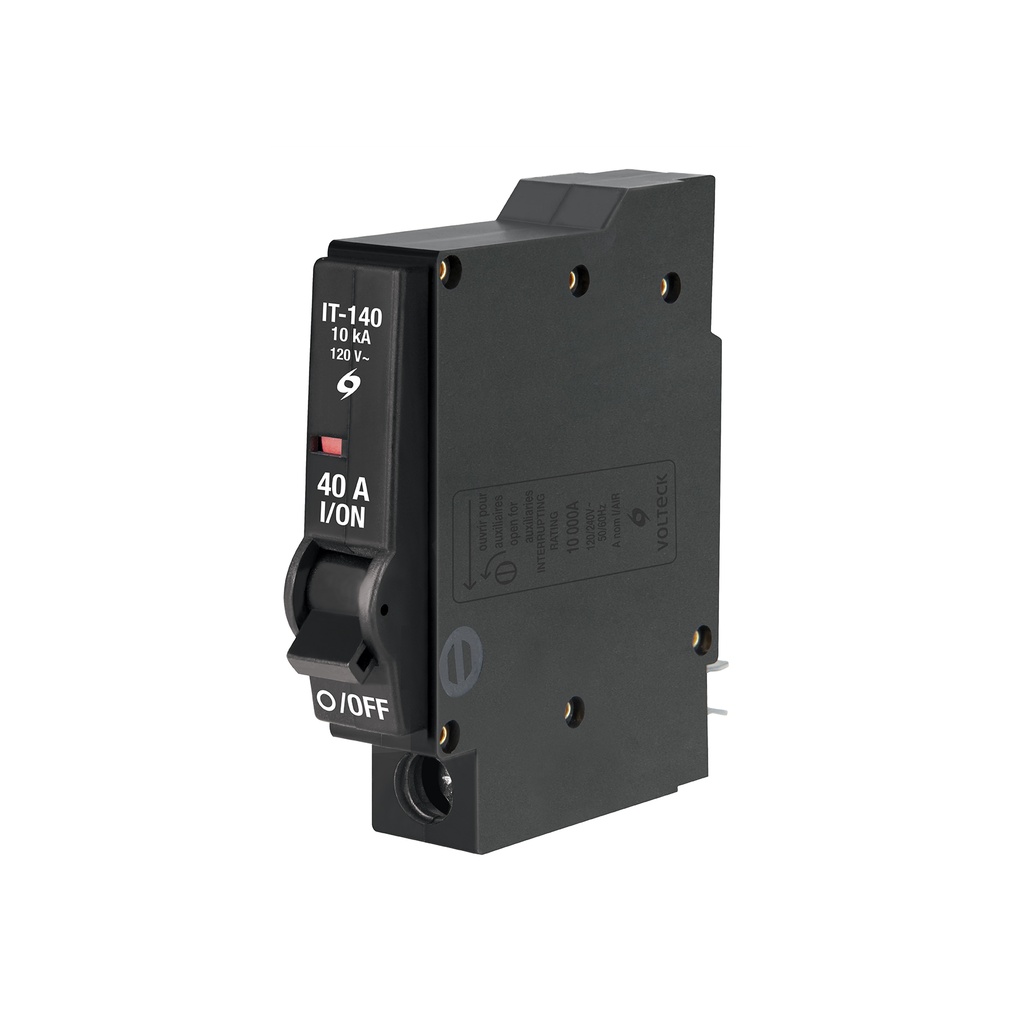 Interruptor de 1 polo 40A, enchufable, a granel, VOLTECK - Pag 419,615