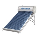 Calentador solar de agua, 12 tubos, 150L, 4 personas, Foset