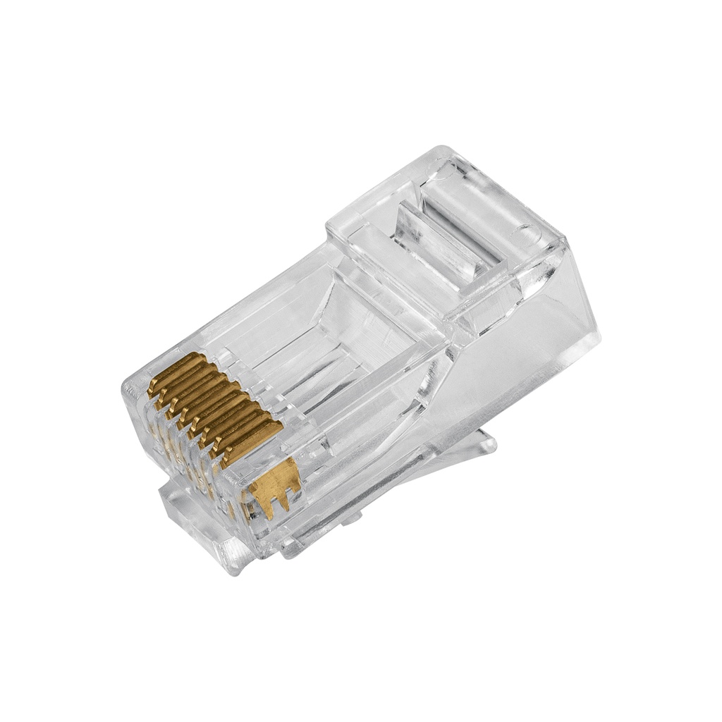 Plug RJ45 CAT6, Bolsa con 20 piezas, VOLTECK - Pag 438