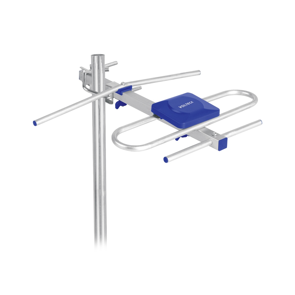 Antena aérea para TV HD, 3 elementos, VOLTECK