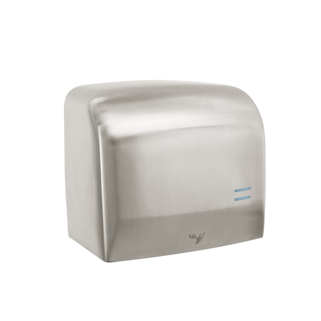 Secador de manos con sensor óptico, acero inoxidable, FOSET - Pag 497