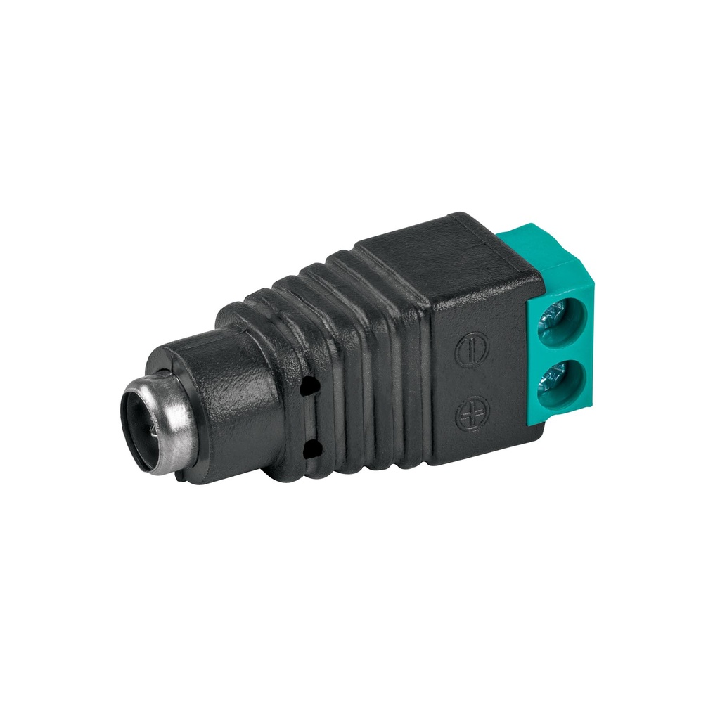 Conector de energía para CCTV tipo hembra, Volteck