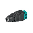 Conector de energía para CCTV tipo hembra, Volteck