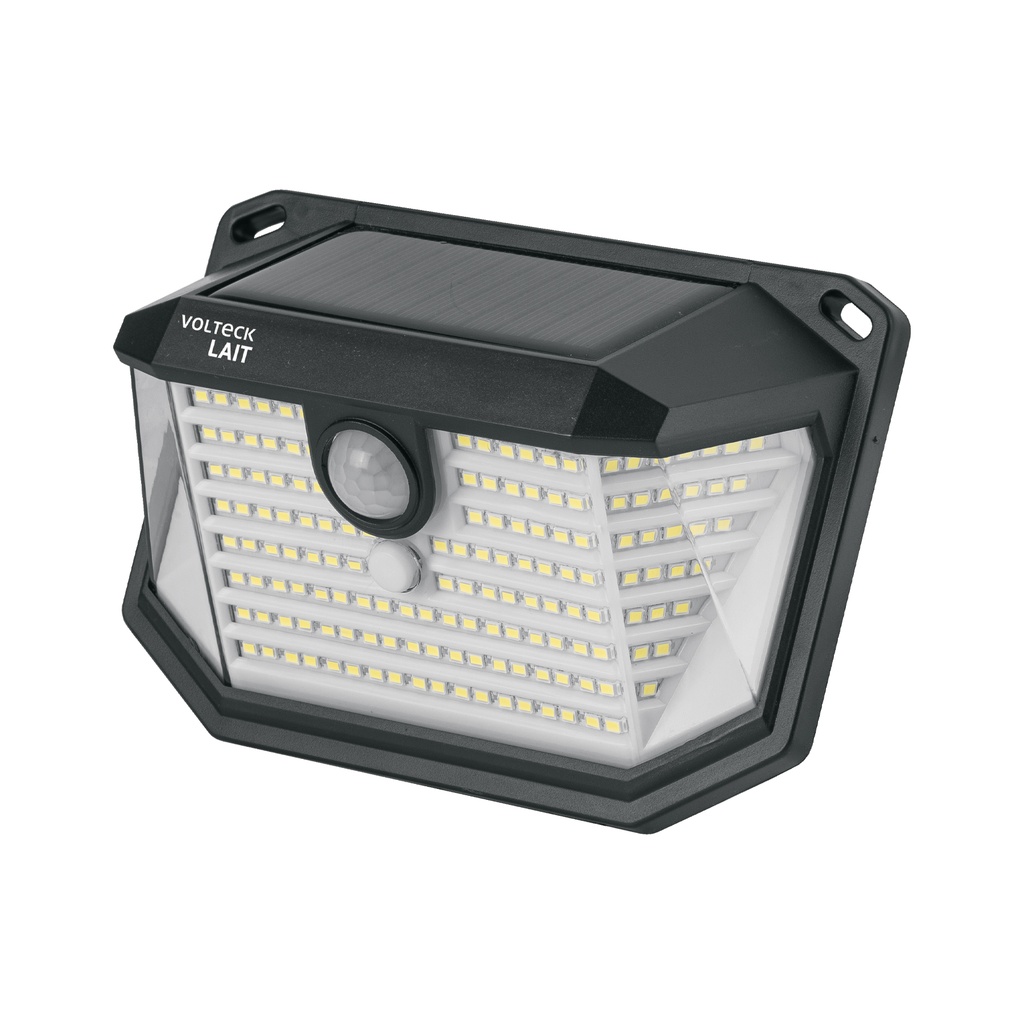 Luminario Solar LED 3 W con sensor de movimiento, VOLTECK