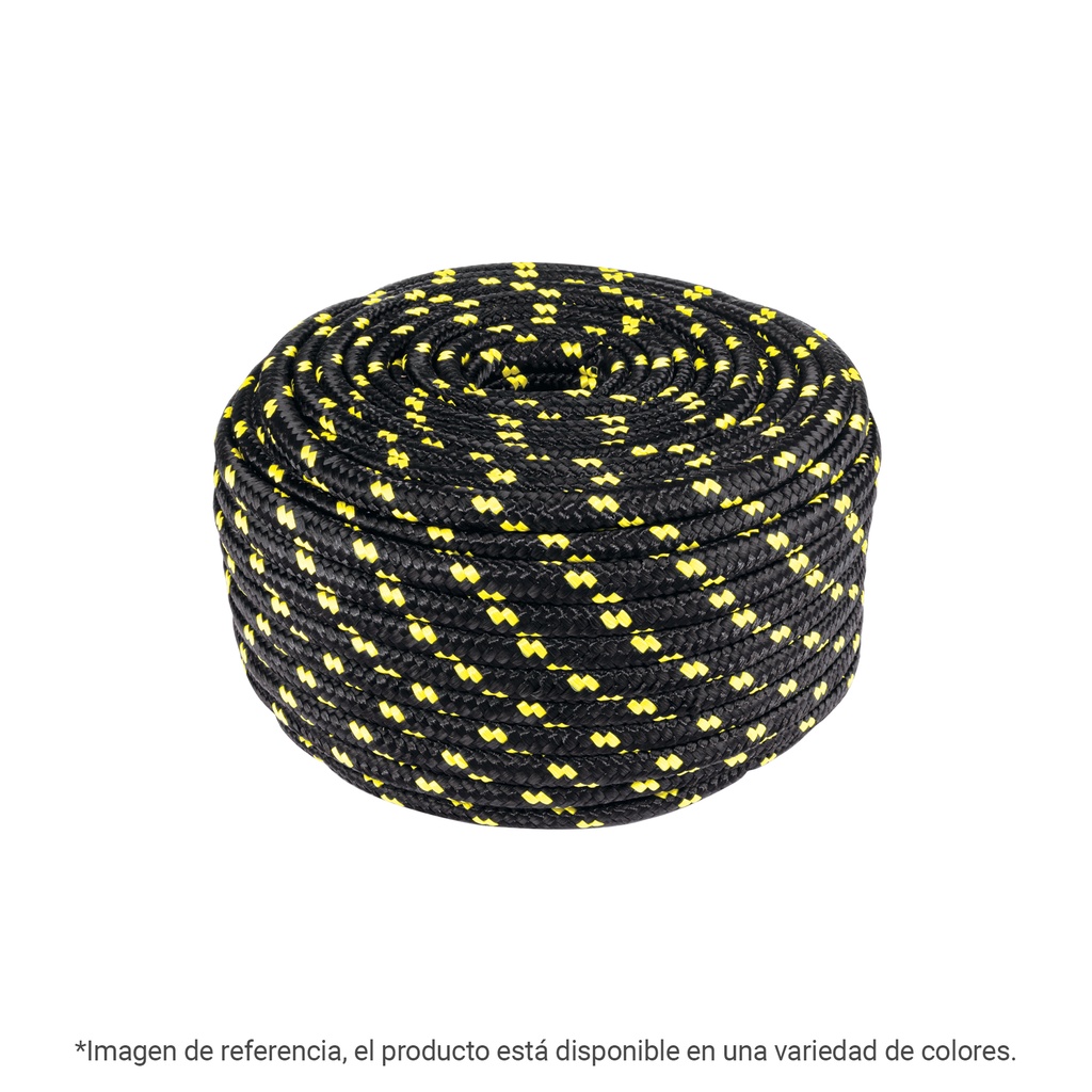 Piola de Polipropileno trenzada, multicolor, 8mm, 1 Kg