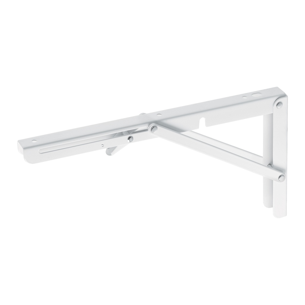 Ménsula plegable de acero blanca 6' x 12', Fiero