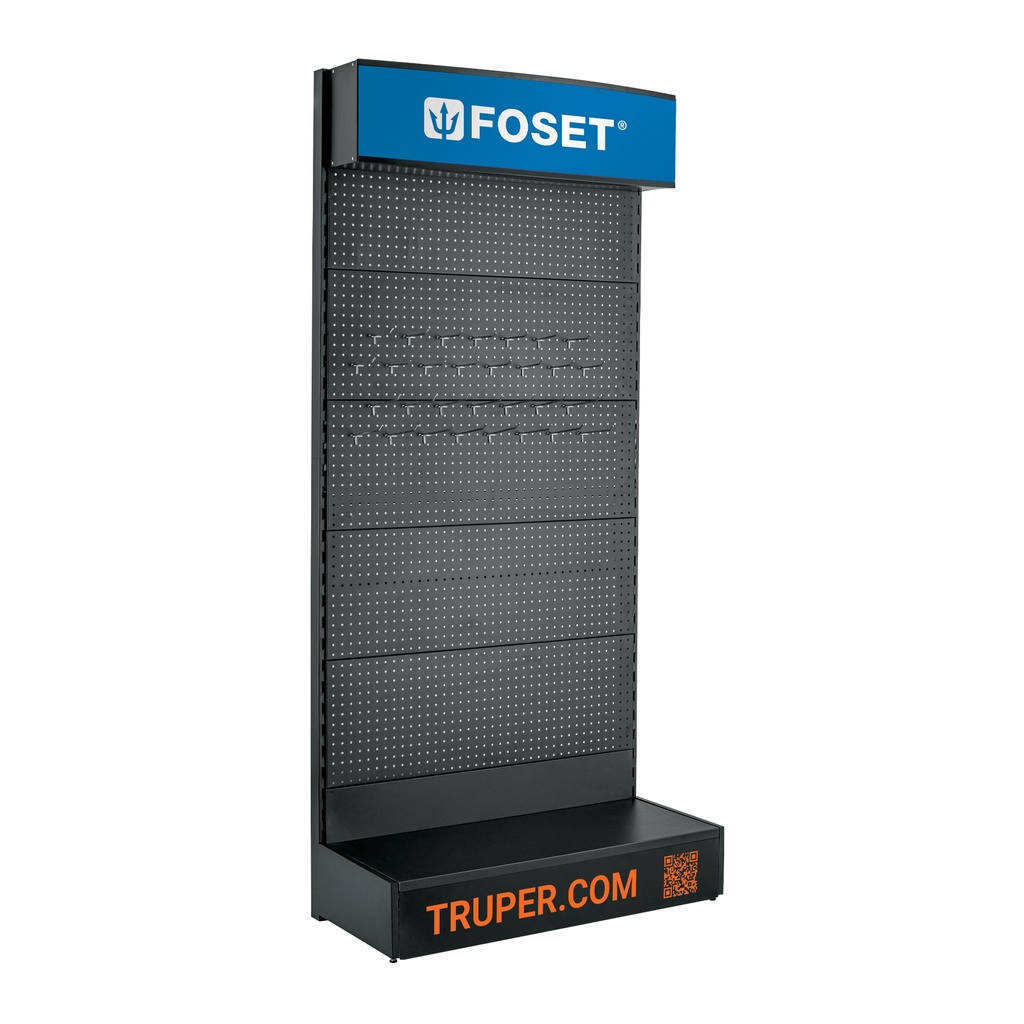 Góndola de pared 100 x 220 cm, Foset