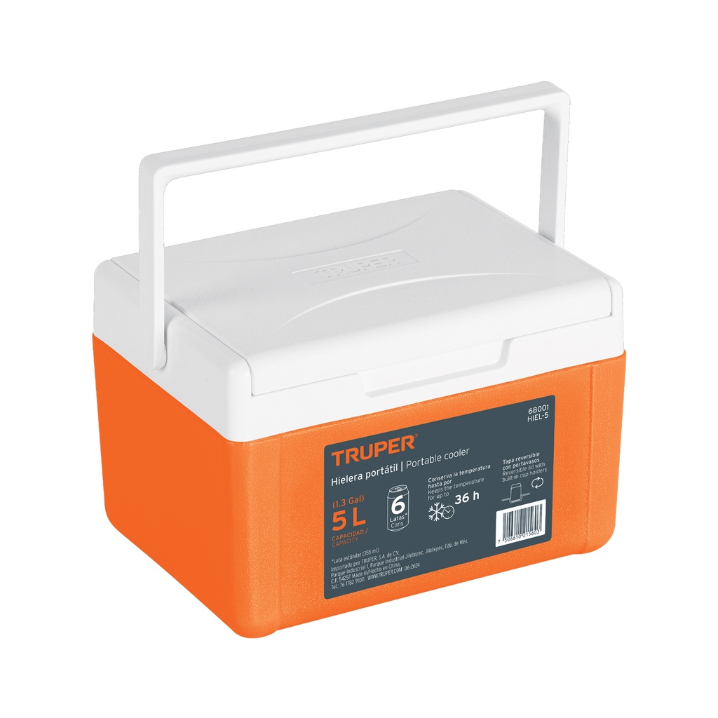 Hielera de 5 L, Truper