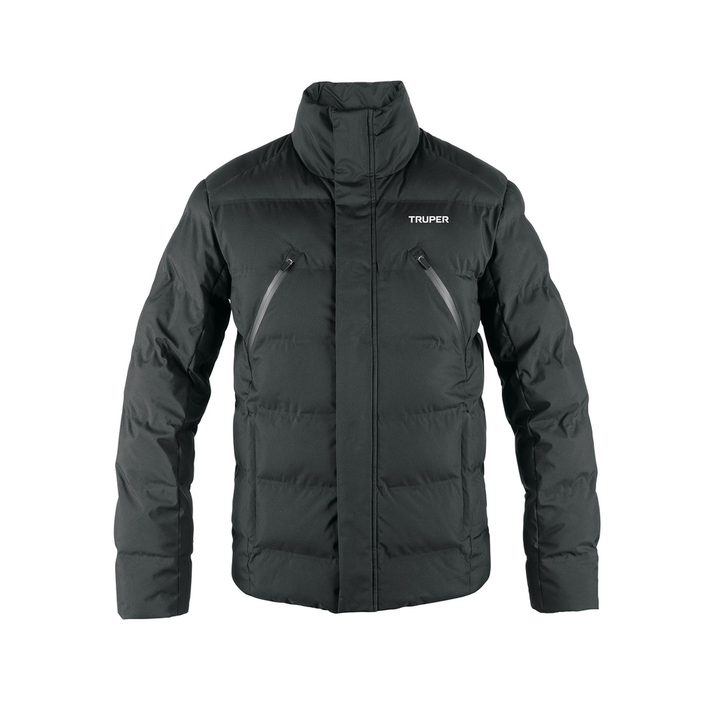 Chamarra acolchada térmica para hombre, negro, M, TRUPER