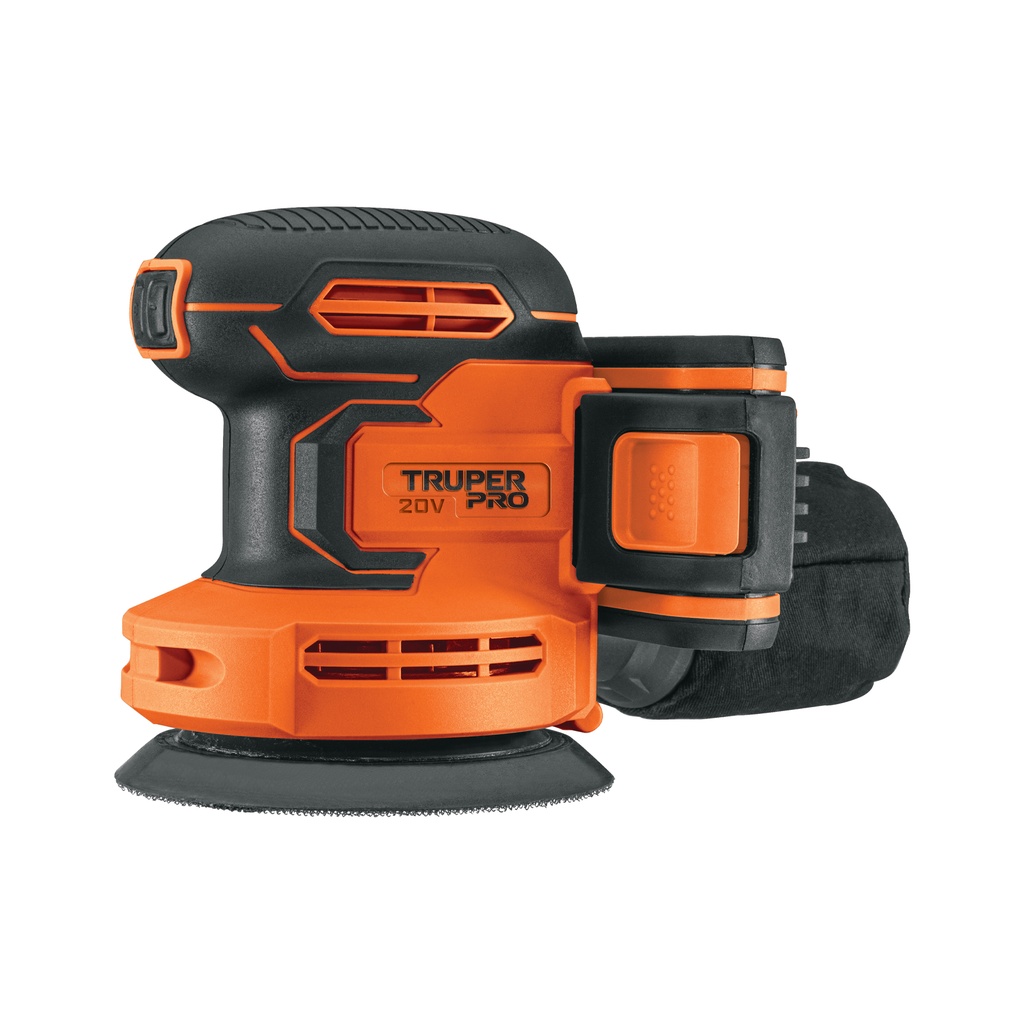 Lijadora roto-orbital 5', 20V, 1 batería 2Ah, PRO