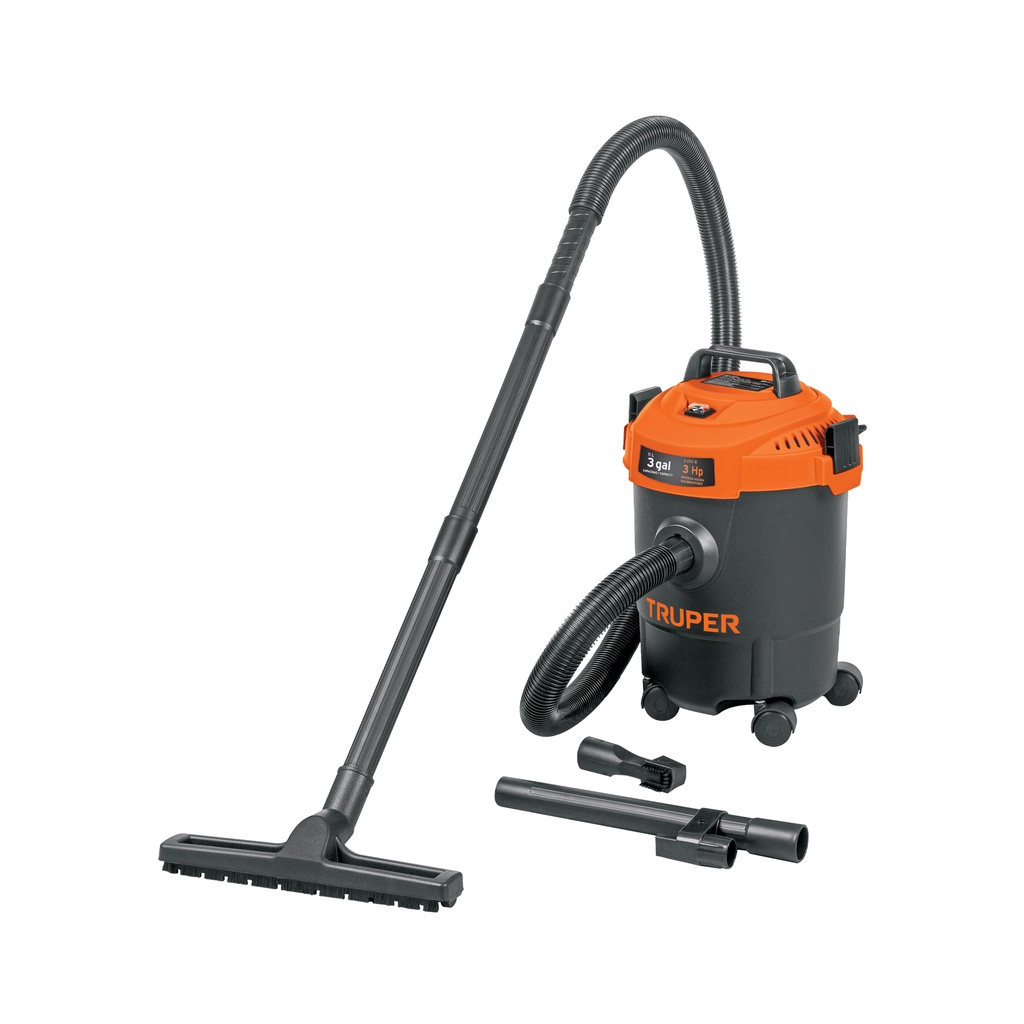 Aspiradora de sólidos y líquidos, 3 gal, plástica, negra - Pag 32