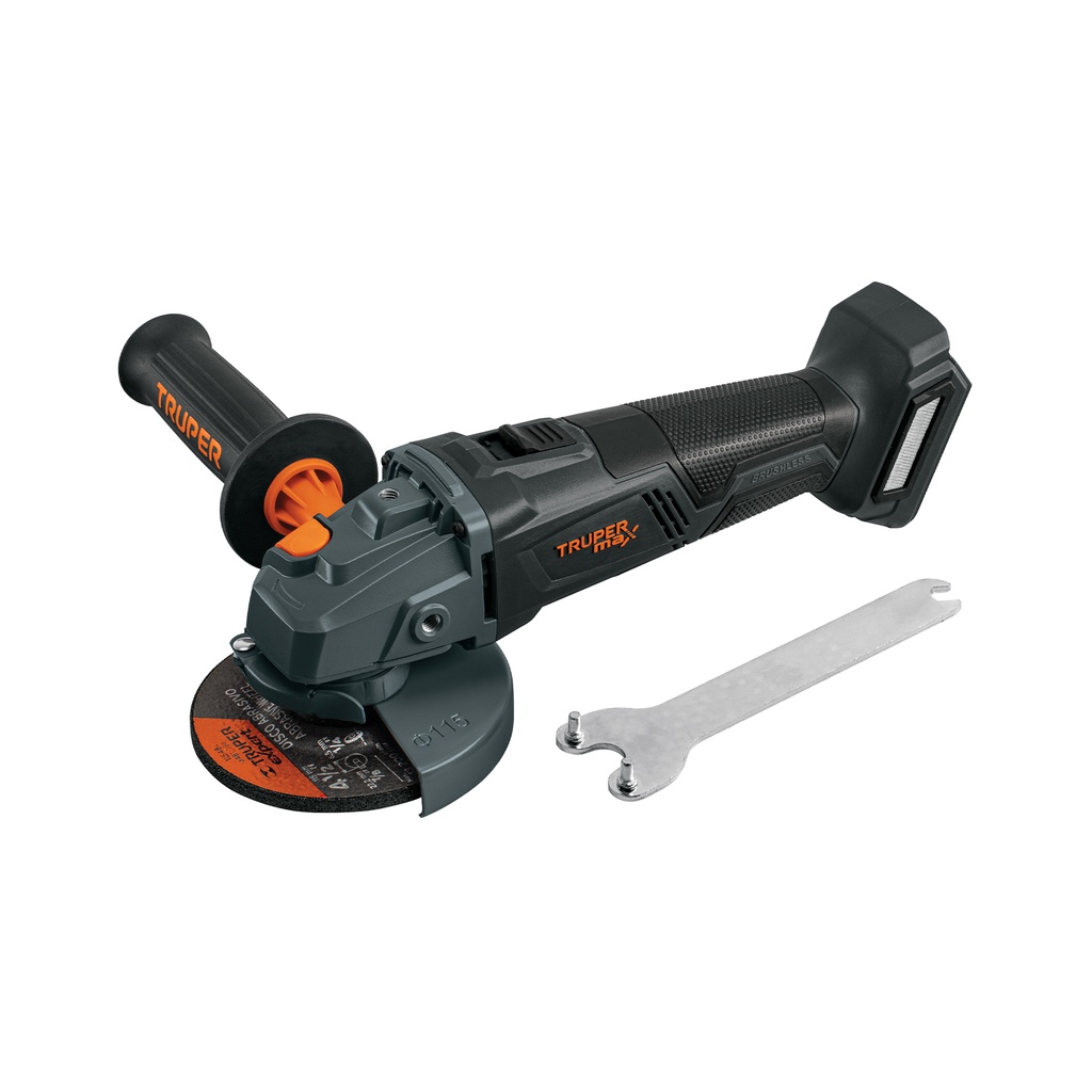Esmeriladora 4-1/2', 20V, s/accesorios, MAX