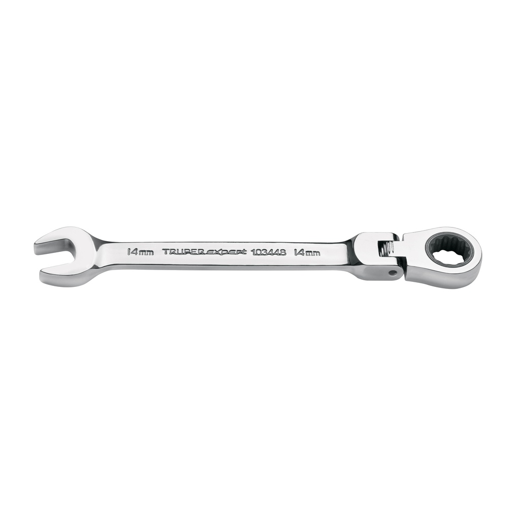 Llave combinada con matraca 14 mm flexible, Expert
