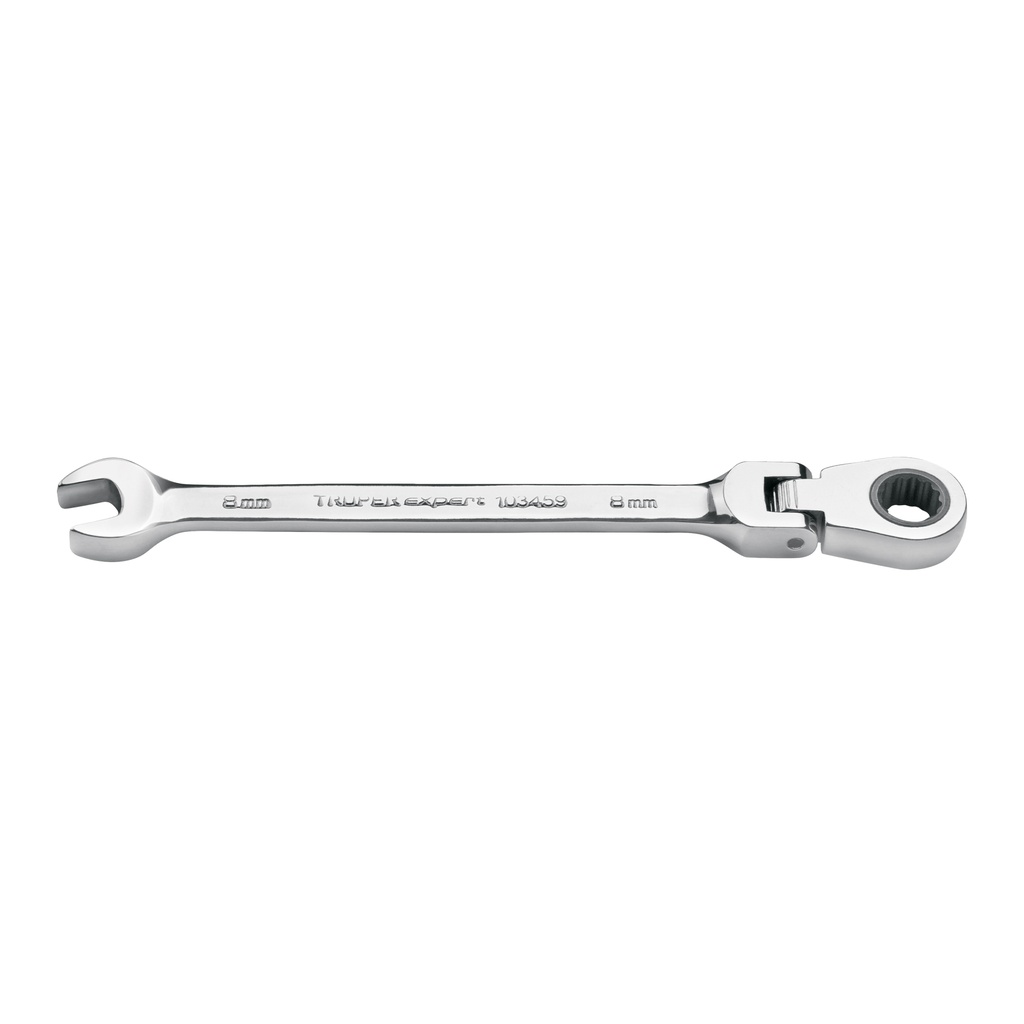 Llave combinada con matraca 8 mm flexible, Expert
