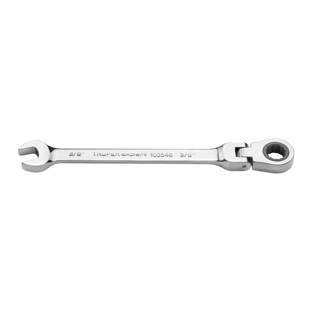 Llave combinada con matraca 3/8' flexible, Expert