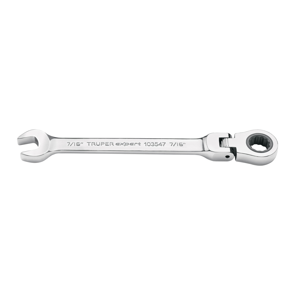 Llave combinada con matraca 7/16' flexible, Expert - Pag 215