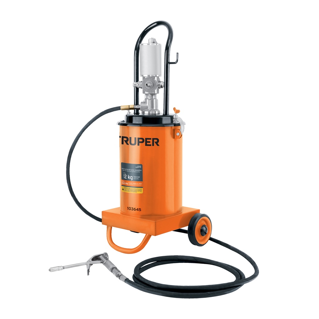 Bomba Inyectora Neumática de grasa, 12 Kg, Truper - Pag 179