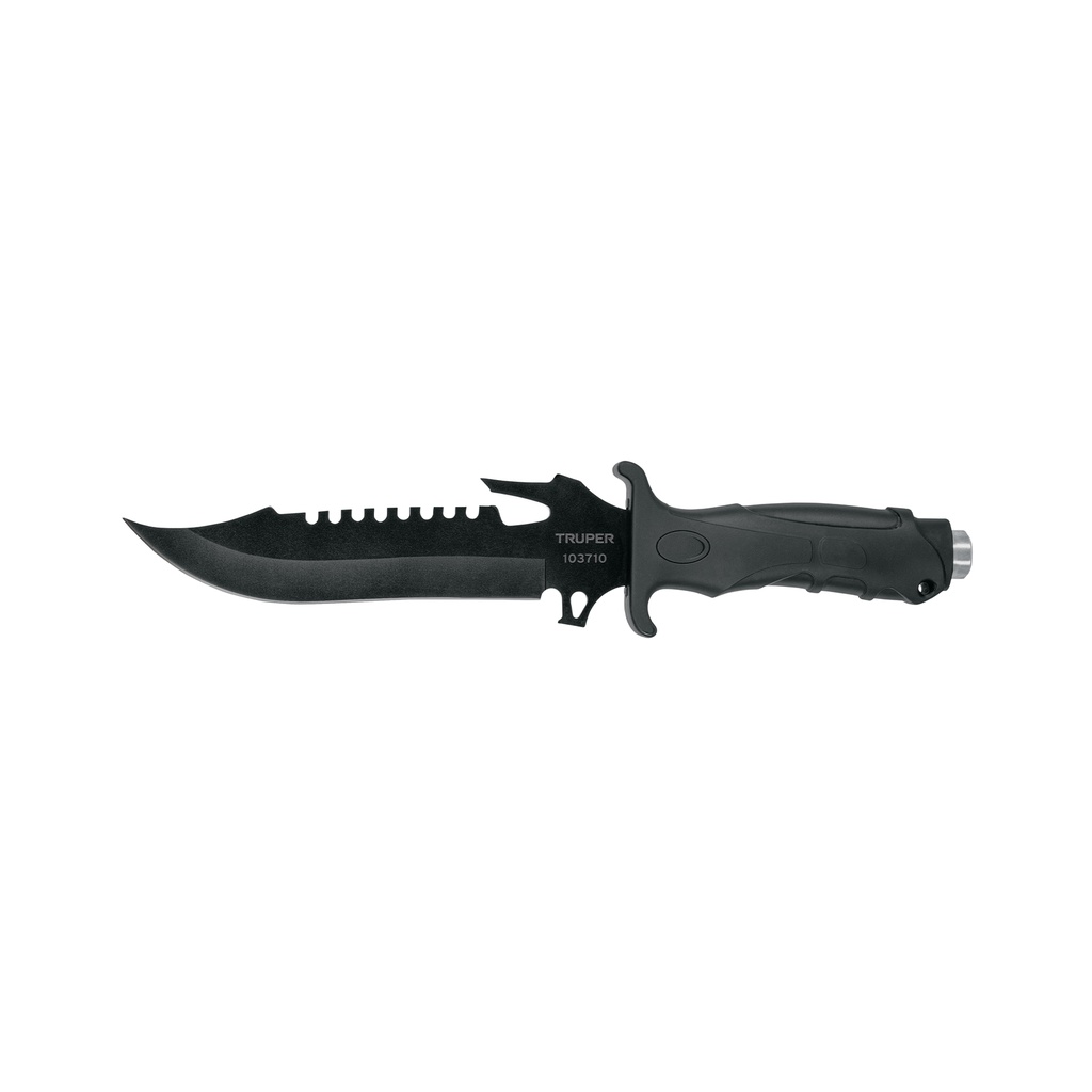 Cuchillo táctico para campismo 7', TRUPER