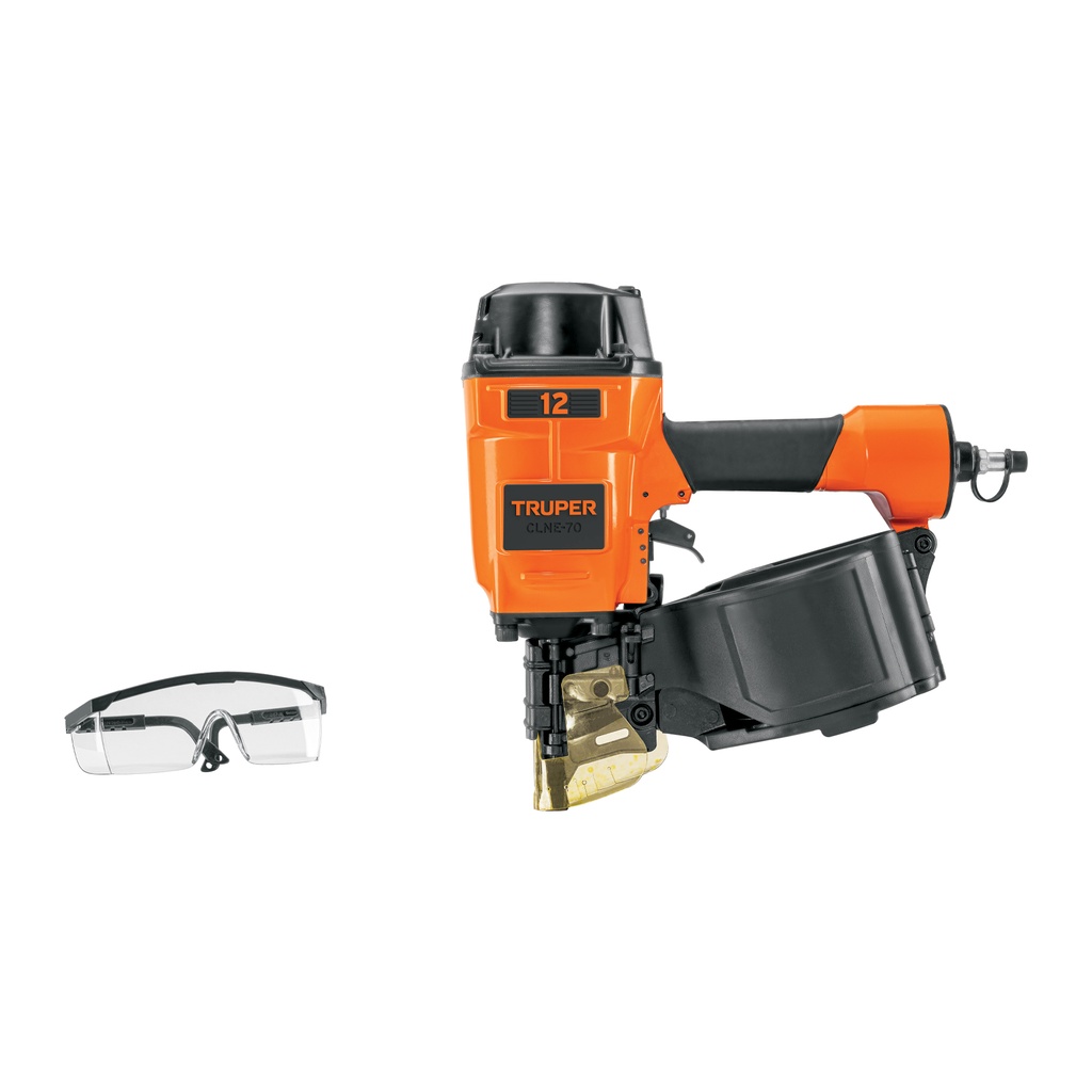 Clavadora neumática para clavo en rollo, 70mm, Truper