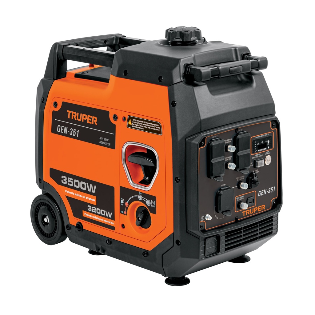 Generador silencioso inverter 3.5 kW, 224cc,enc. electrónico - Pag 169