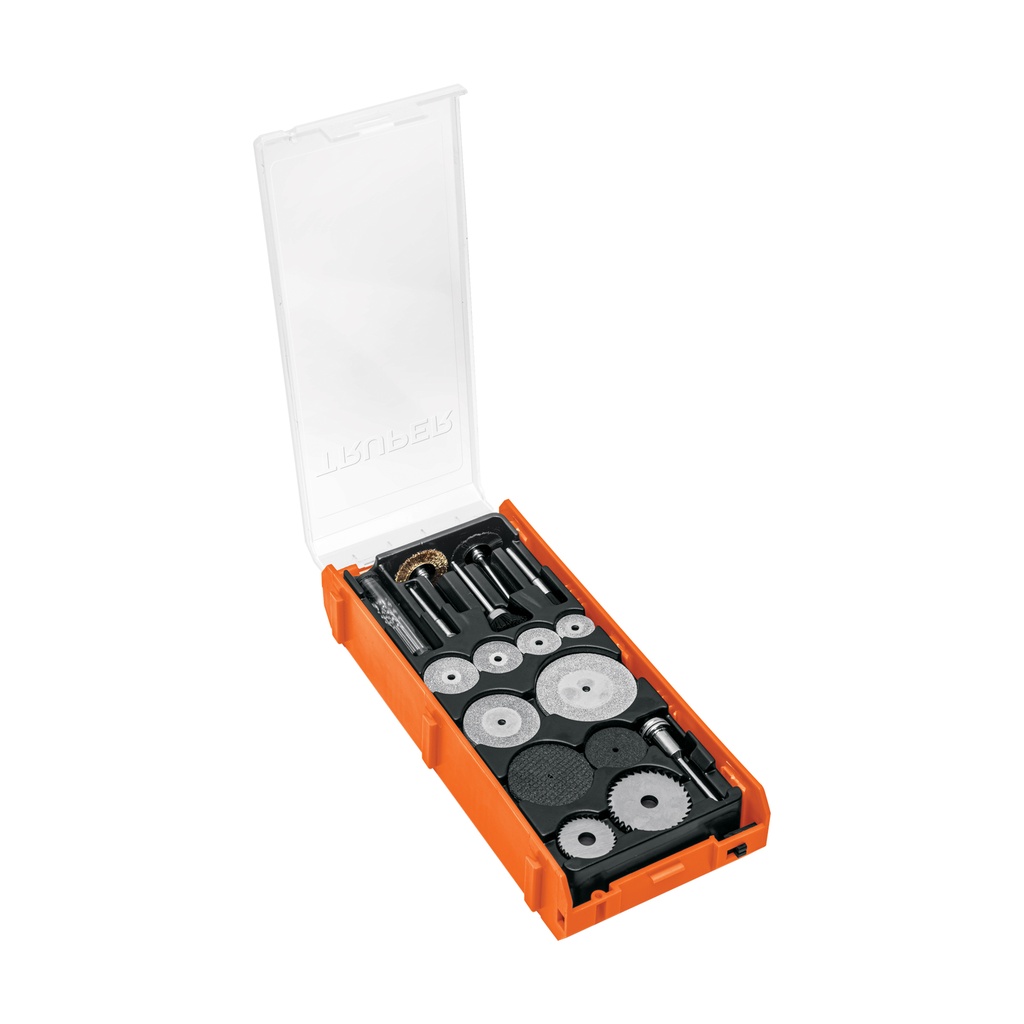 Kit de accesorios para herramienta rotativa, 51 pzs, TRUPER - Pag 259