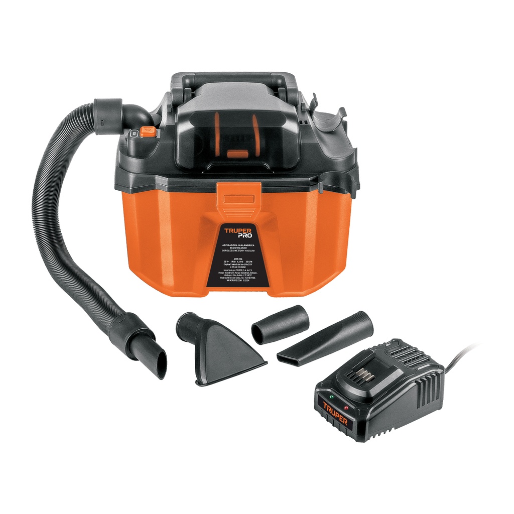 Aspiradora, 20V, 1 batería 2Ah, PRO