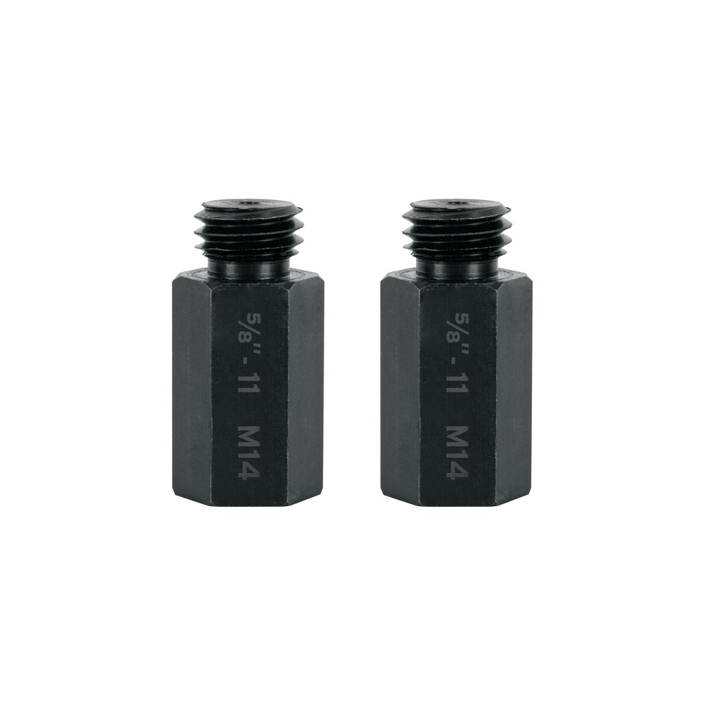 Adaptadores para pulidoras 5/8' a 5/8', 2 piezas, TRUPER