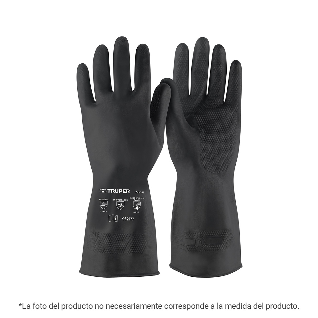 Guantes de látex para pintor, XG, Truper