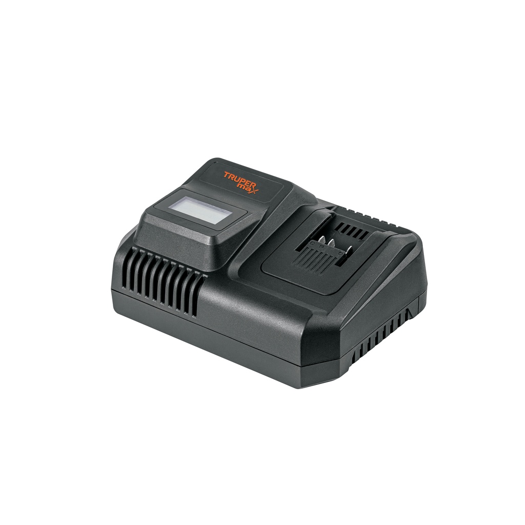 Cargador rápido de baterías de ion litio 20V, TRUPER MAX
