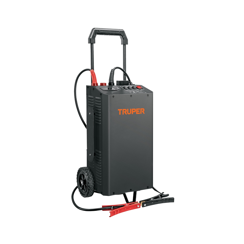 Cargador de baterías 50A, arrancador de 500A, 12V/24V