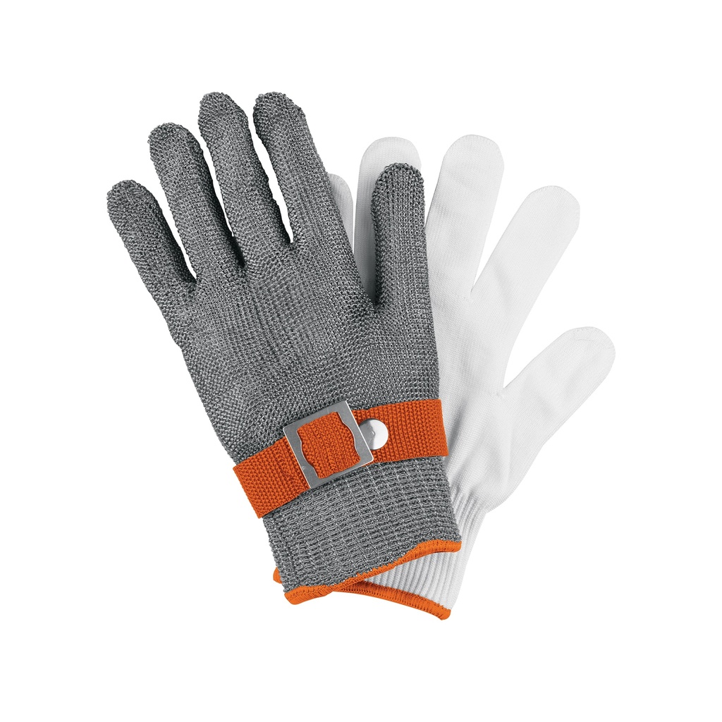 Guante Anticorte NV 5 de Acero Inoxidable, M, Truper