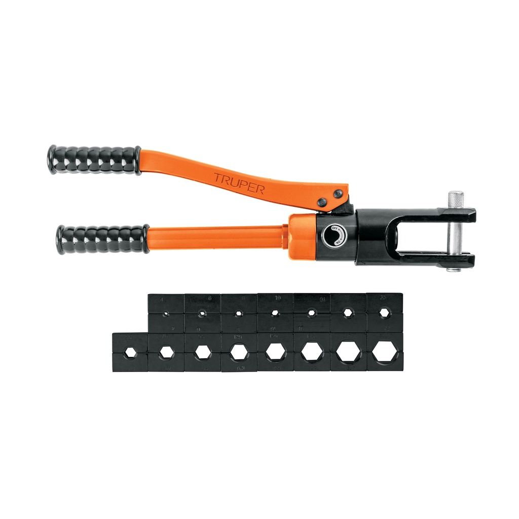 Pinza ponchadora hidráulica 16 toneladas, Truper - Pag 315