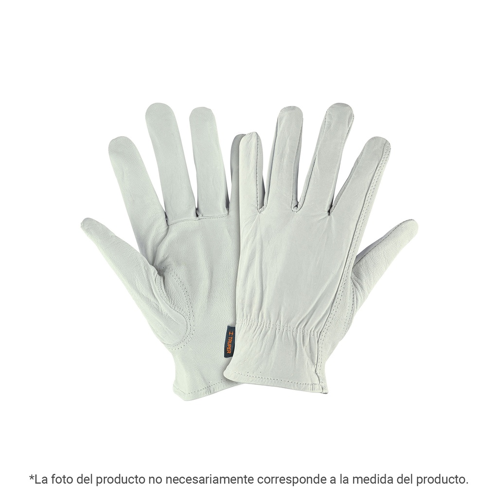 Guantes de piel de cabra, tipo operador, M, TRUPER