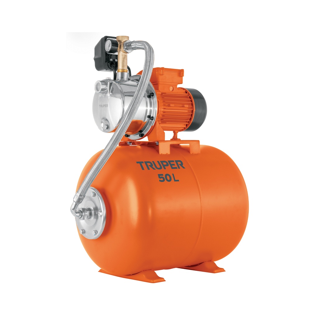 Equipo hidroneumático 50L, bomba jet inox. 3/4 HP, TRUPER - Pag 50